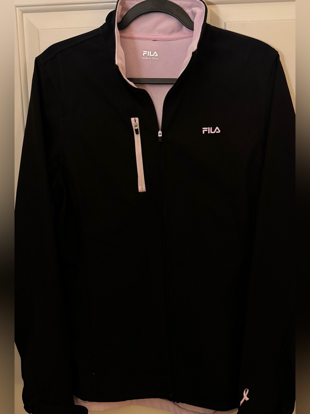 FILA Jacket Women's Fila Breast Cancer Awareness Jacket Size Large **NWT**